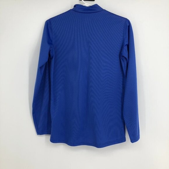 Nike ACG cobalt Blue Drifit Long Sleeve 1/4 zip baselayer shirt size  M - Picture 2 of 13